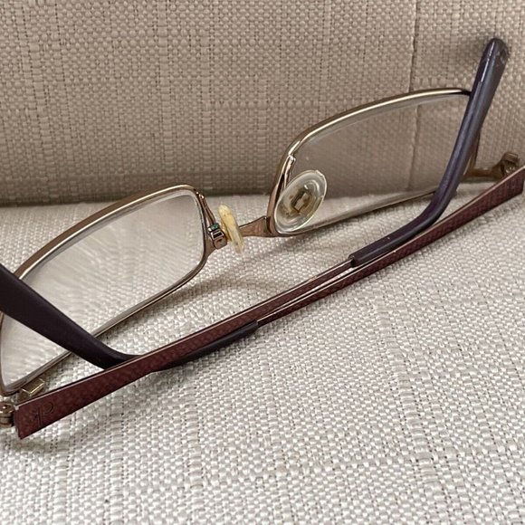 Calvin Klein Eyeglasses Frame CK5319 272 Brown/Gold Tone 50[]16 135 Glasses - Picture 8 of 12